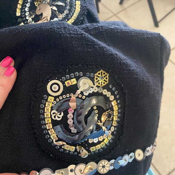 Chanel sequin sleeveless timeless dress - Picture 9 of 11